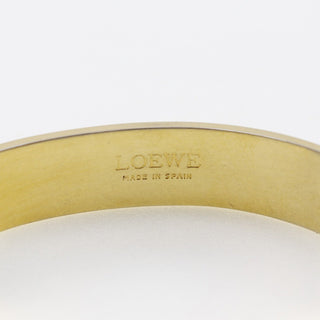 Louis Vuitton Anagram bangle Gold Plated