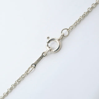 Tiffany & Co. Elsa Peretti Open Heart Pendant Necklace Sterling Silver