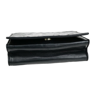 Chanel Vintage CC Chain Full Flap Bag Quilted Leather