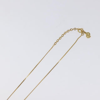 Christian Dior CD Pendant Necklace Gold-plated