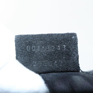 Gucci Vintage Bamboo Handle Tote GG Nylon