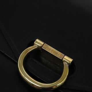 Celine Gancini Handbag Leather