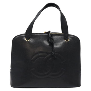 Chanel Coco Mark Black cakfskin