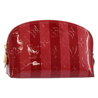 Louis Vuitton Cosmetic Pouch Limited Edition Monogram Vernis Rayures