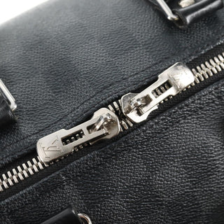 Louis Vuitton Keepall Bandouliere Bag Limited Edition Damier Graphite LV League