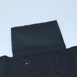 Chanel Vintage Double Strand CC Pendant Necklace Metal with Crystals