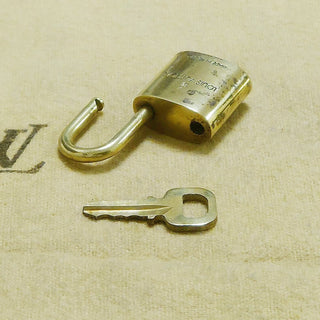 Louis Vuitton Cadenas Bag Charm Gold-plated