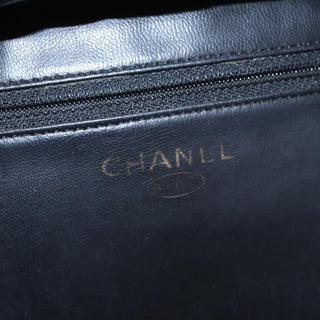 Chanel Vintage Timeless Zip Around Vanity Case Caviar
