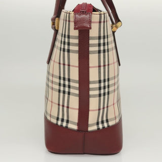 Burberry Nova Check Tote canvas check pattern
