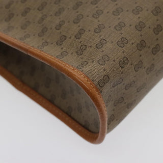 Gucci Micro GG canvas clutch bag Canvas