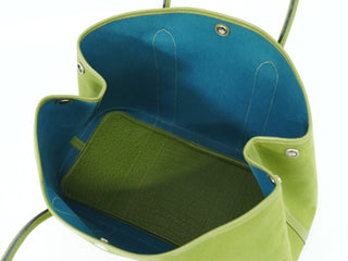 Hermes Garden Party Tote Toile and Leather