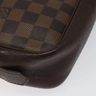 Louis Vuitton Trousse Toiletry Pouch Damier Canvas