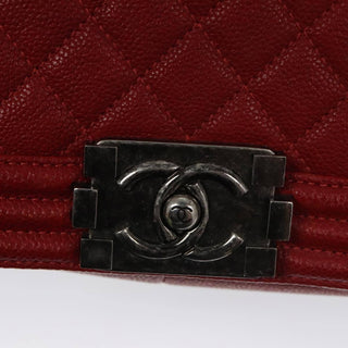 Chanel Boy Flap Bag Quilted Calfskin