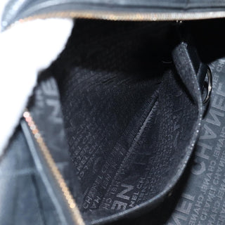 Chanel Square Stitch Shoulder Bag Quilted Caviar