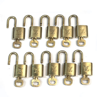 Louis Vuitton Cadenas Bag Charm Gold-plated