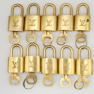 Louis Vuitton Cadenas Bag Charm Gold-plated