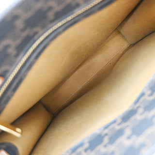 Celine Vertical Cabas Tote Triomphe Coated Canvas