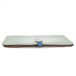 Hermes Bicolor Dogon Duo Combined Wallet Leather