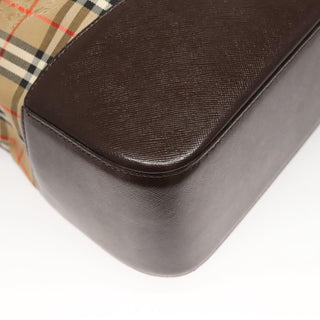 Burberry Nova Check Tote canvas check pattern