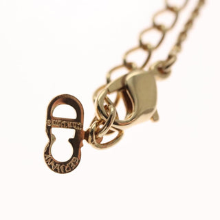 Christian Dior CD Pendant Necklace Metal