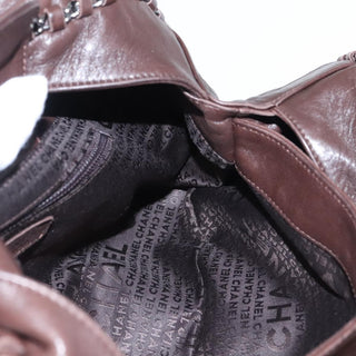 Chanel Vintage Chain Around Shoulder Bag Leather