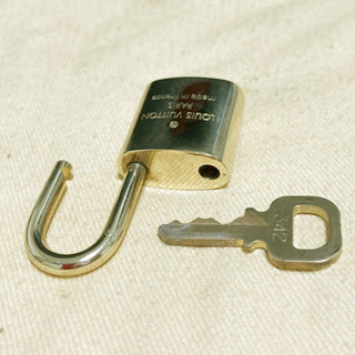 Louis Vuitton Cadenas Bag Charm Gold-plated