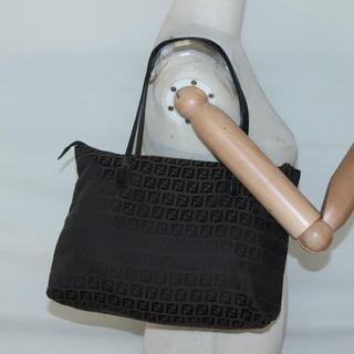 Fendi Roll Tote Zucca Canvas