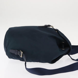 Prada Buckle Backpack Quilted Tessuto