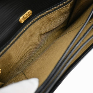 Fendi Vintage Coin Purse with Strap Epi leather
