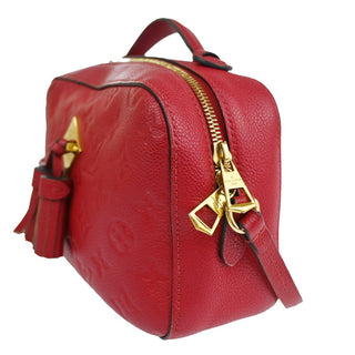 Louis Vuitton Saintonge Handbag Monogram Empreinte Leather
