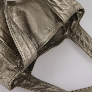 Salvatore Ferragamo Gancini Shoulder Bag Leather