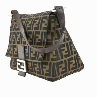 Fendi Mamma Baguette Zucca canvas