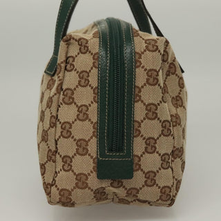 Gucci Zip Around Bowling Bag GG Canvas
