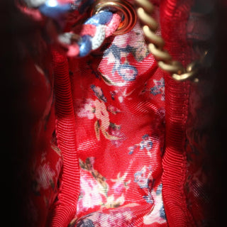 Gucci Trapuntata Camera Shoulder Bag Quilted Laminated Leather