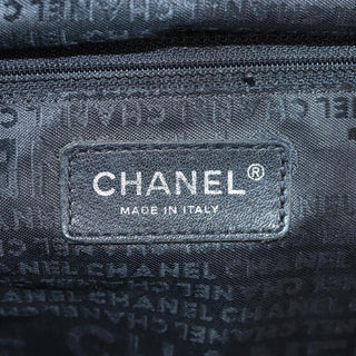 Chanel Square Stitch Shoulder Bag Quilted Caviar