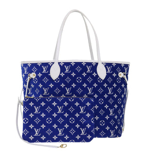 Louis Vuitton Neverfull NM Tote LV Match Monogram Jacquard Velvet