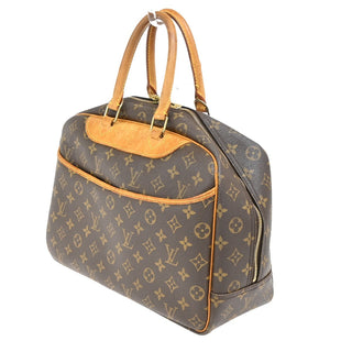 Louis Vuitton Deauville Handbag Monogram Canvas