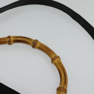 Gucci Vintage Bamboo Shoulder Bag Nylon