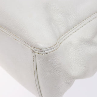 Chanel Vintage Wooden Ring Tote Leather