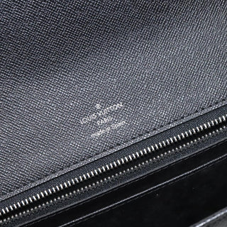 Louis Vuitton S Lock A4 Wristlet Pouch Macassar Monogram Canvas