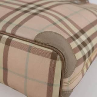 Burberry Nova Check Tote canvas check pattern