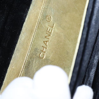 Chanel Wallet on Chain Quilted Velvet