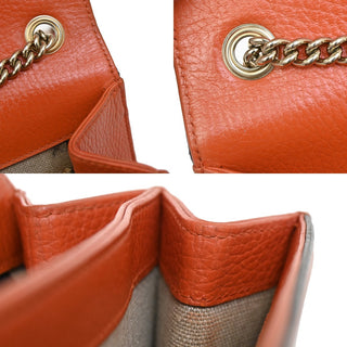 Gucci Interlocking Shoulder Bag Leather