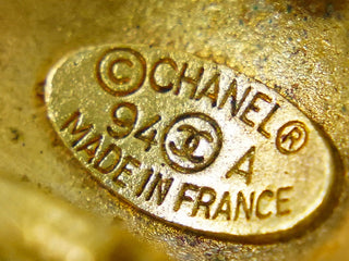 Chanel Logo CC Gold-plated