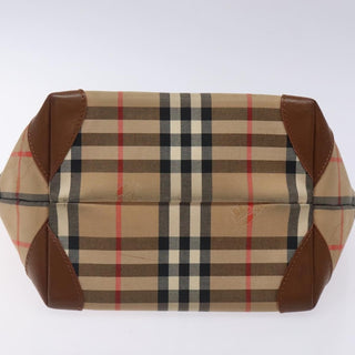 Burberry Nova Check Tote canvas check pattern
