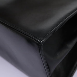 Salvatore Ferragamo Gancini Convertible Top Handle Bag Leather