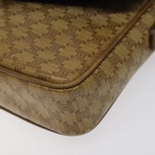 Celine Vintage Macadam Shoulder Bag Canvas