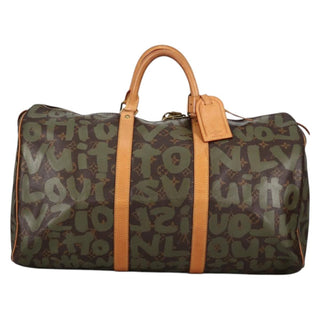 Louis Vuitton Keepall Bag Limited Edition Monogram Graffiti