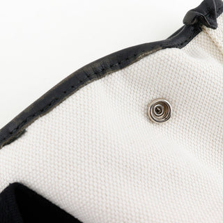 Balenciaga Cabas Tote Canvas and Leather