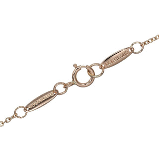 Tiffany & Co. By the yard pair shape necklace 18K Pink Gold with Diamond